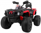 Atv electric cu roti din cauciuc 12V Nichiduta Hunter Pro Red