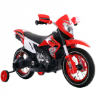 Motocicleta electrica cu roti gonflabile Nichiduta Super Moto Red