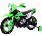 Motocicleta electrica cu roti gonflabile Nichiduta Super Moto Green