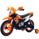 Motocicleta electrica cu roti gonflabile Nichiduta Super Moto Orange