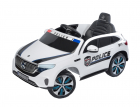 Masinuta electrica cu telecomanda Toyz Mercedes Benz EQC Police alba 1