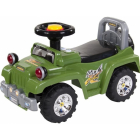 Masinuta de impins Sun Baby Jeep cu lumini verde