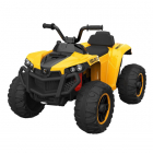 Atv electric cu roti Eva si telecomanda Nichiduta Sport Yellow