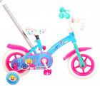 Bicicleta pentru copii Volare Baby Shark 10 inch cu maner parental si 