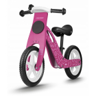 Bicicleta de lemn fara pedale Ricokids RC 614 Roz