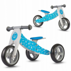 Bicicleta de lemn fara pedale 2 in 1 Ricokids RC 616 Albastru