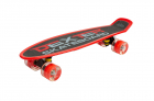 Set Skateboard cu casca cotiere si genunchiere Toyz Dexter Rosu