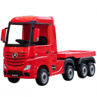 Camion electric 4X4 cu platforma si roti EVA Mercedes Actros Trailer R