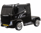 Camion electric 4x4 cu scaun de piele Truck Black