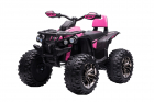 Atv electric 12V cu scaun din piele Nichiduta Road Power Pink