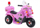 Motocicleta electrica pentru copii LL999 LeanToys 5724 roz