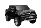 Masinuta electrica cu scaun de piele Mercedes Benz X Class Black