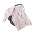 Parasolar pentru scoica auto BabyJem Infant Cover Pink