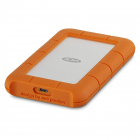 Hard disk extern LaCie Rugged 2 5 inch 1TB USB C Orange