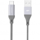 Cablu de date USB C USB Boost Link LK30AC Nylon 1m Grey