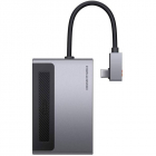 Hub USB Type C CAHUB DA0G Magic 100W HDMI SD MicroSD USB Jack 3 5mm Gr