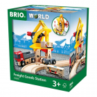 Set de Joaca Brio Statie Transport Marfa
