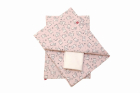 Lenjerie de pat pentru copii 4 piese Baby Bear roz 70x110 cm 100x135 c