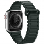 Accesoriu smartwatch Magnetic Silicone Armor compatibila cu Apple Watc