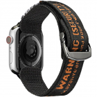 Accesoriu smartwatch Nylon Outdoor compatibila cu Apple Watch 4 5 6 7 