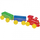 Jucarie Trenulet cu Vagoane din Plastic 3