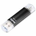 Memorie USB 3 0 123999 Flash LaetaTwin 32GB Negru
