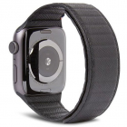 Accesoriu smartwatch Leather Magnetic Traction compatibila cu Apple Wa