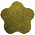 Covor modern Mistral polipropilena model floare mar verde 40 80 cm