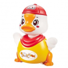 Jucarie interactiva Cute Duck cu Sunete Si Lumini CULOARE Rosu
