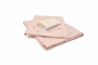 Lenjerie de pat pentru copii 3 piese Ursuletul Martinica roz 63x127 cm