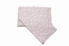 Set protectii patut Baby Bear roz KidsDecor din bumbac 50x100 cm