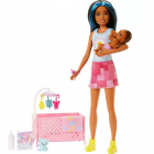 Set de Joaca HJY34 Barbie Skipper Babysitters Inc Sleepy Baby