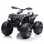 ATV electric 4 x 4 QLS 3288 pentru copii alb