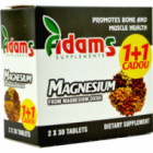 Magneziu 375mg 1 1 gratis 30cpr ADAMS SUPPLEMENTS