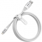 Cablu de date Premium USB Lightning 2m Alb