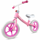 Bicicleta fara pedale MalPlay cu roti EVA 12 inch Pink