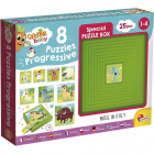 Jucarie Set Puzzle uri Progresive La Ferma