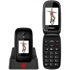 Telefon Evolveo EasyPhone EP700 pentru seniori buton SOS Single sim 2G