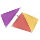 Kit 3 panouri luminoase inteligente Shapes Triangles pentru extindere 