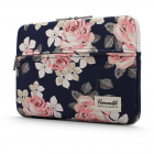 Husa Laptop 13 14inch Navy Rose