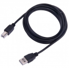 Cablu de date USB A USB B 3m Black