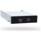 Accesoriu carcasa MUB 3002 Hub Panou Frontal 2x USB 3 0 Black
