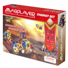 Set de Constructie Magnetic MagPlayer 66 piese