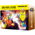 Joc de Constructie Magnetic MagPlayer 62 piese