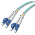 Cablu fibra optica LC LC 1m Aqua