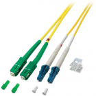 Cablu fibra optica LC SC 10m Yellow