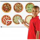 Jucarie Educativa Pizza fractiilor cu magneti