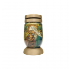 Candela LCA Bolsius sticla Vitralii Maica Domnului 9 1 x 21 cm