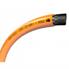 Furtun gaz Tricoflex Propatress ranforsat PVC portocaliu 25 m