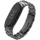 Accesoriu smartwatch Stainless Xiaomi Mi Band 5 6 6 NFC Black